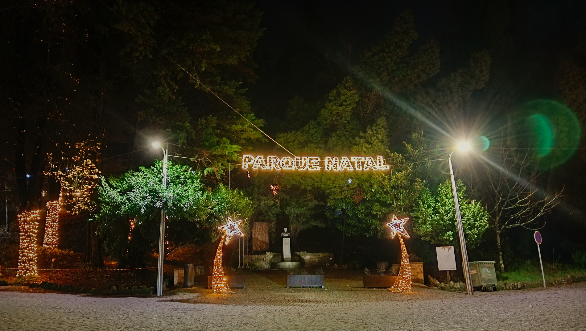 Entrada no Parque Natal