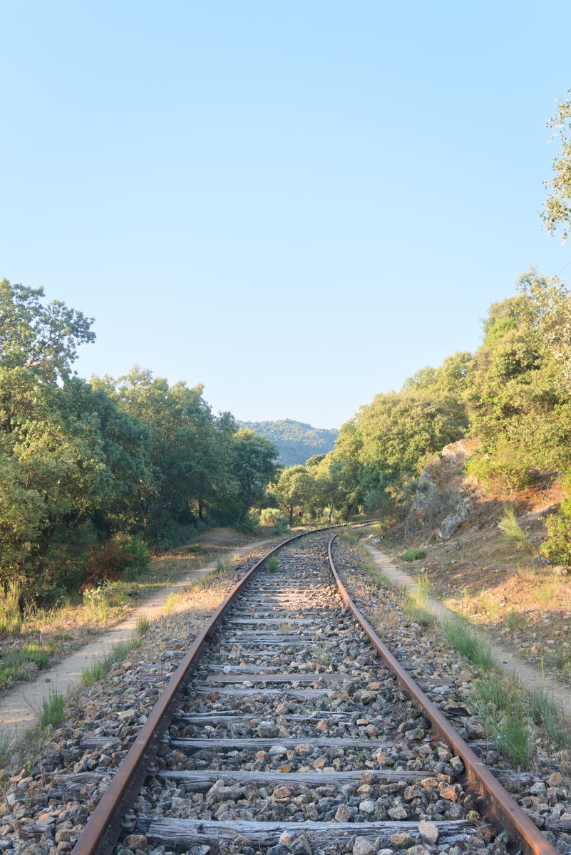 Antiga linha de comboio