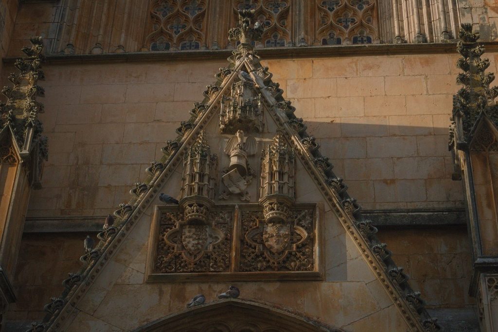 Detalhe da porta de acesso