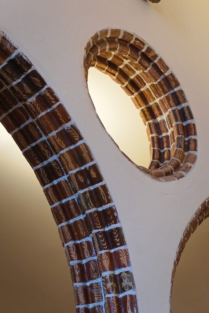 Detalhes do Palácio de Gaudí